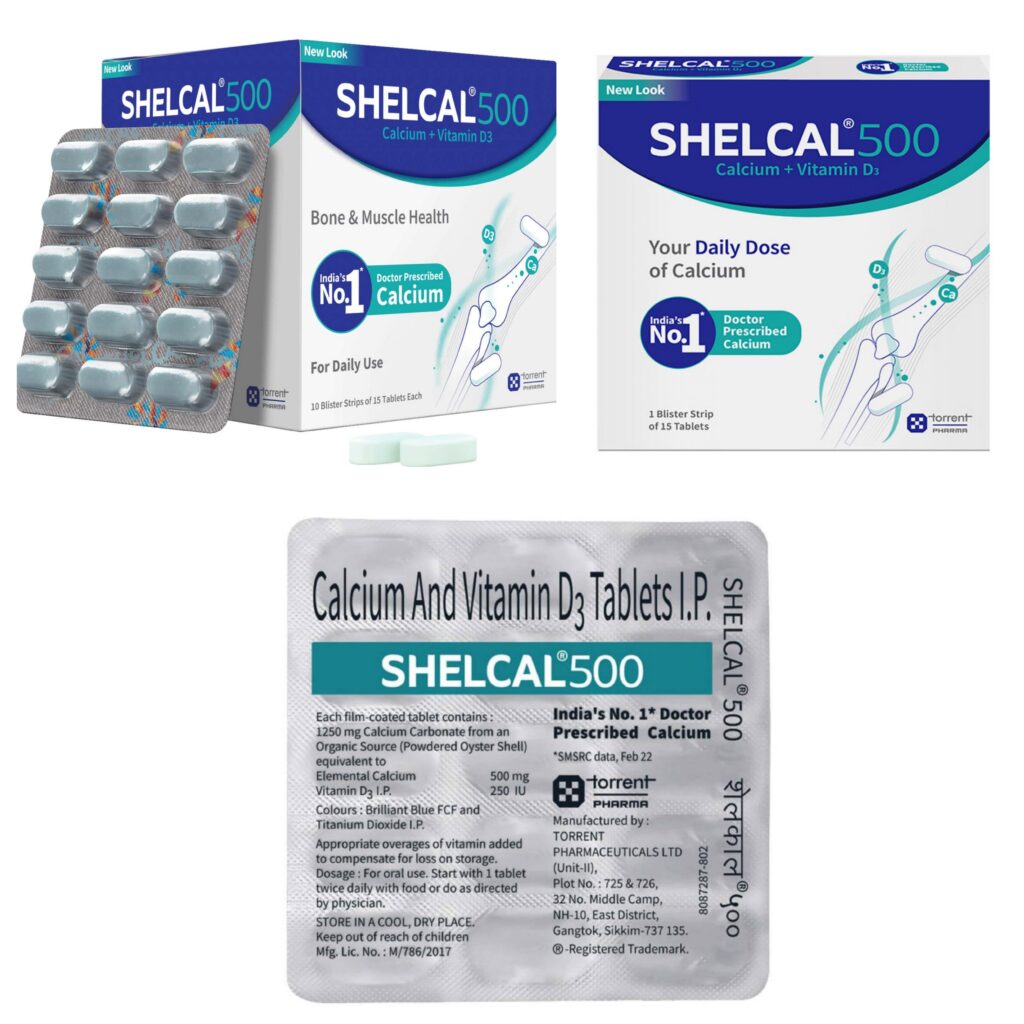 Shelcal 500mg Tablet