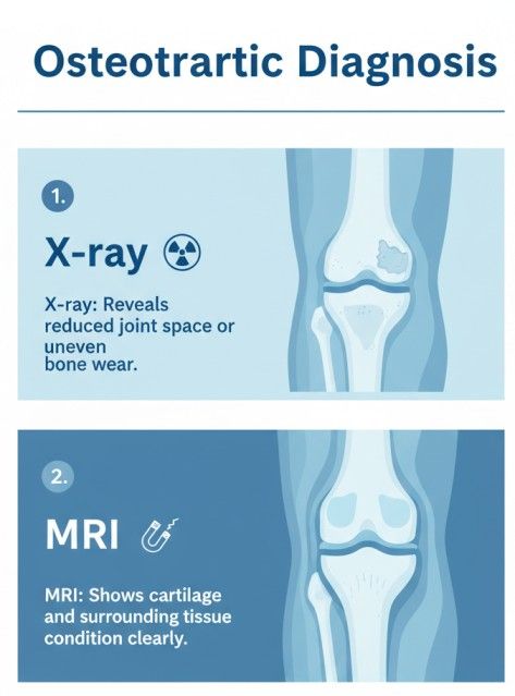 Osteoarthritis Diagnosis - X-ray,MRI
