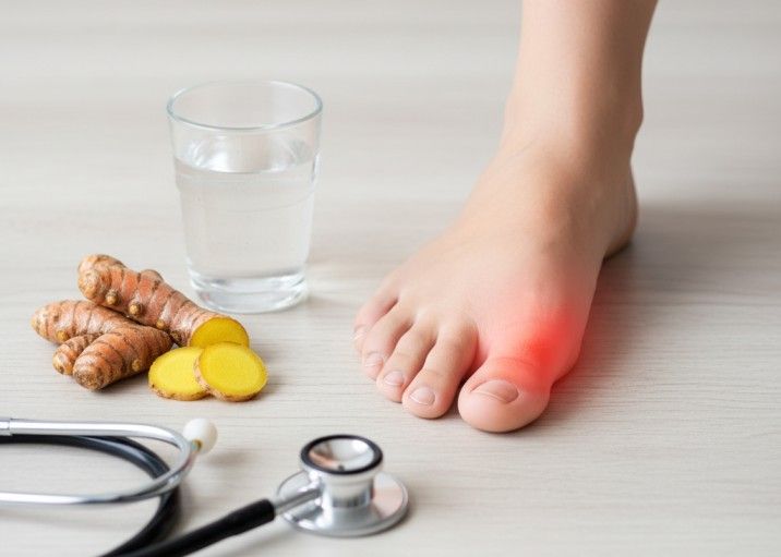 गाउट (Gout) – Hidden Joint Enemy and Remedies | Learn how to manage uric acid and joint pain naturally.